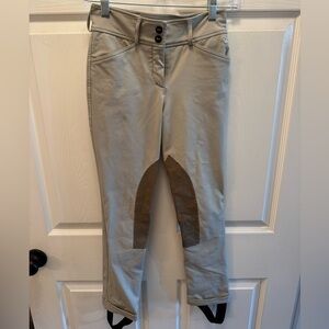 R.J. Classics Kids show jodhpurs. Kids size 12R. Tan. Show quality condition.